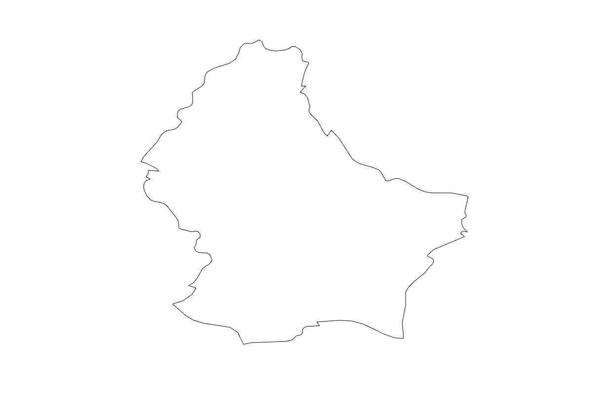 Preview of Luxembourg map