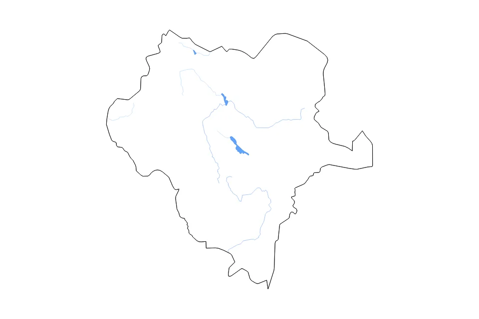 Carte de Durango de type contour, lacs et rivières pour Amérique du Nord, montrant contour, lacs et rivières avec des éléments hydrographiques comme Laguna de Santiaguillo, Presa Lázaro Cárdenas, et Presa San Gabriel.