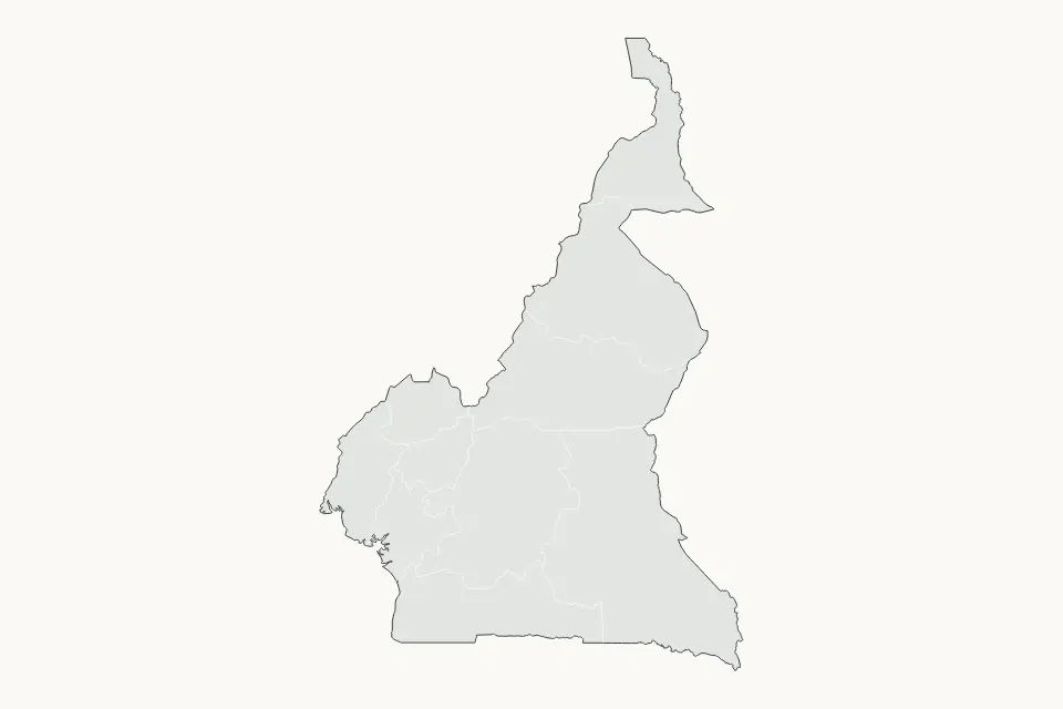Vista previa del mapa Destacado de Cameroon