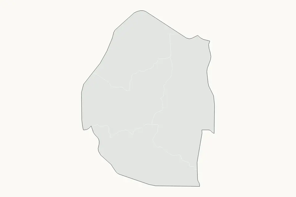 Kingdom of eSwatini Highlight map preview