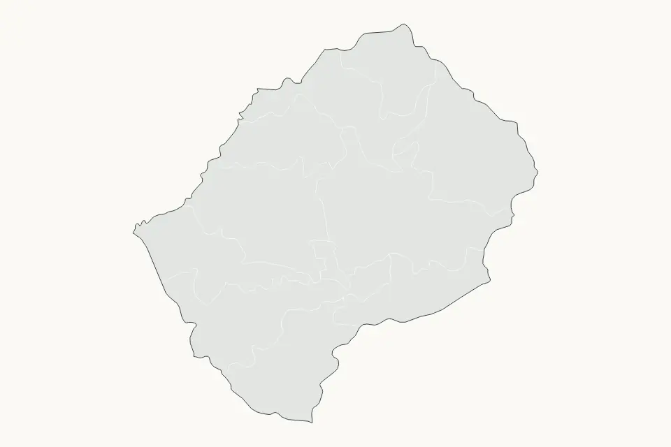 Lesotho Highlight map preview