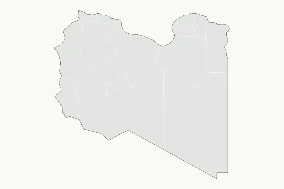Libya Highlight map preview