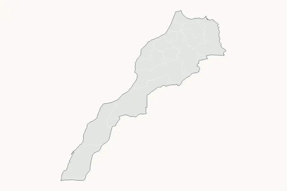Morocco Highlight map preview