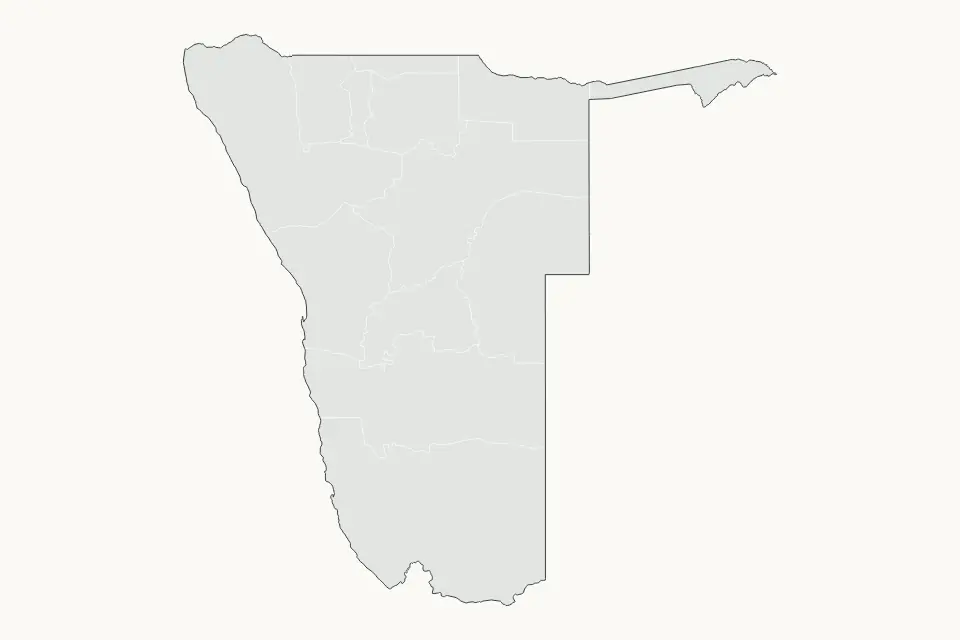 Namibia Highlight map preview