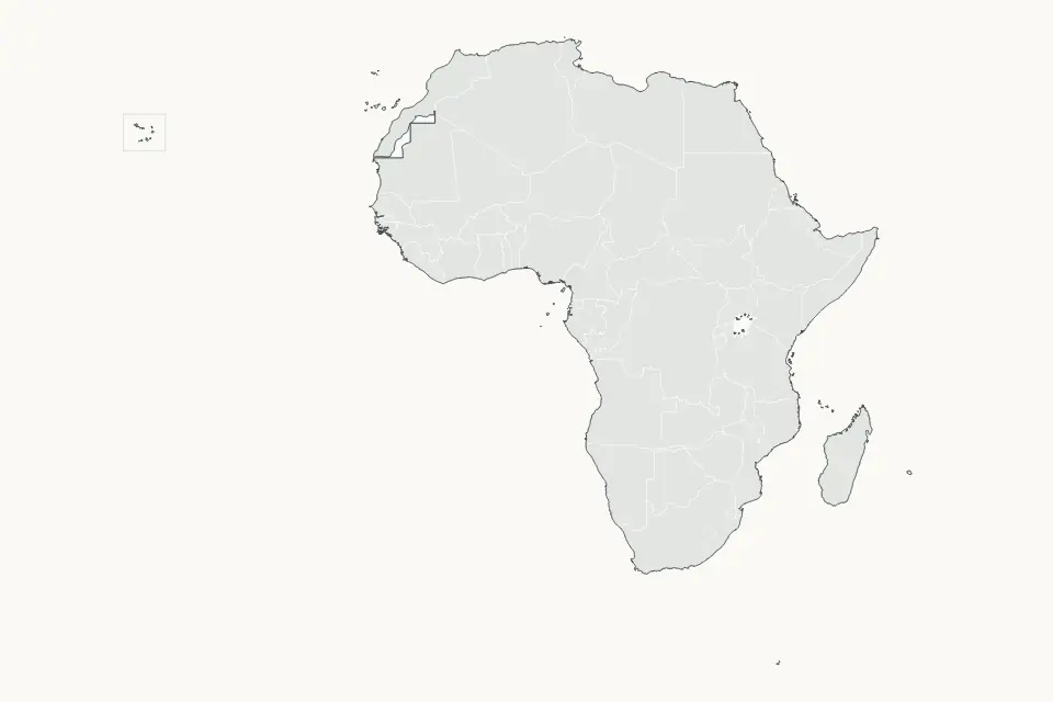 Vista previa del mapa Destacado de Africa