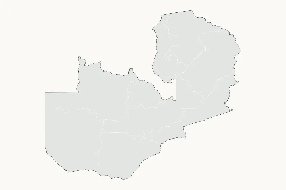 Zambia Highlight map preview