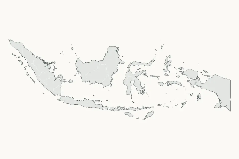 Indonesia Highlight map preview