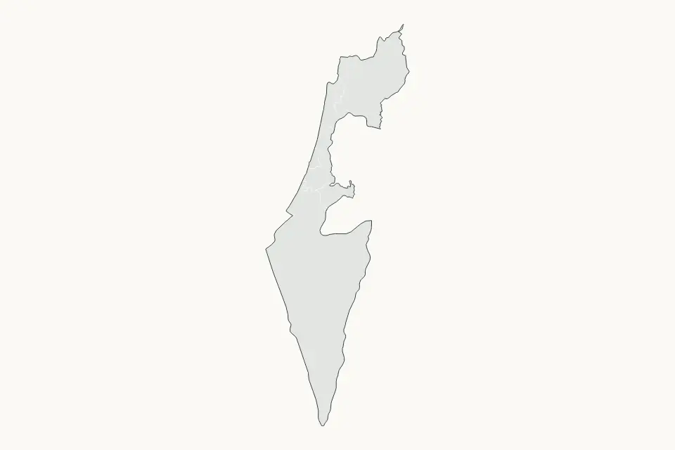 Israel Highlight map preview