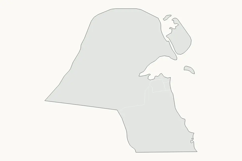 Kuwait Highlight map preview