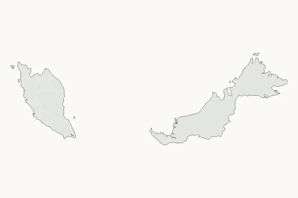 Malaysia Highlight map preview