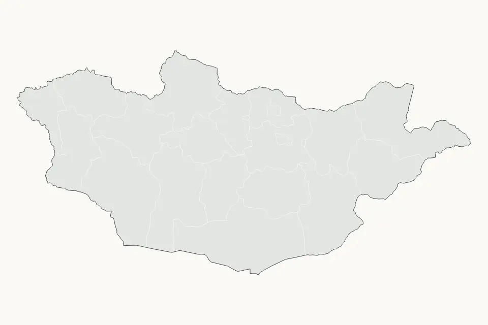 Mongolia Highlight map preview