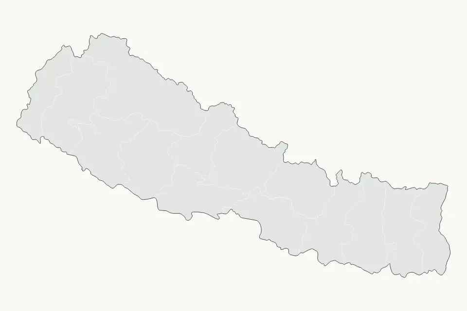 Nepal Highlight map preview
