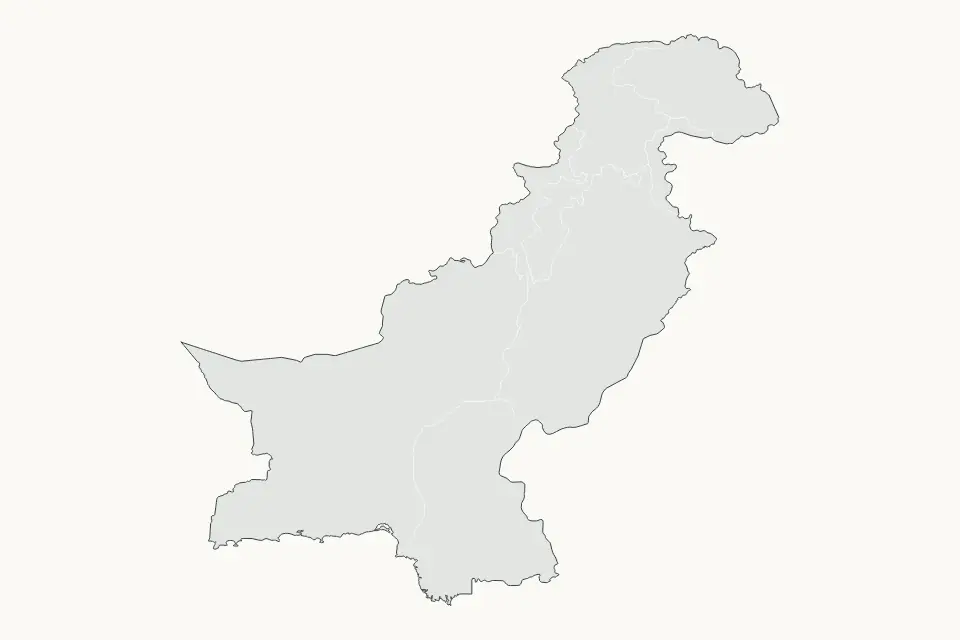 Pakistan Highlight map preview