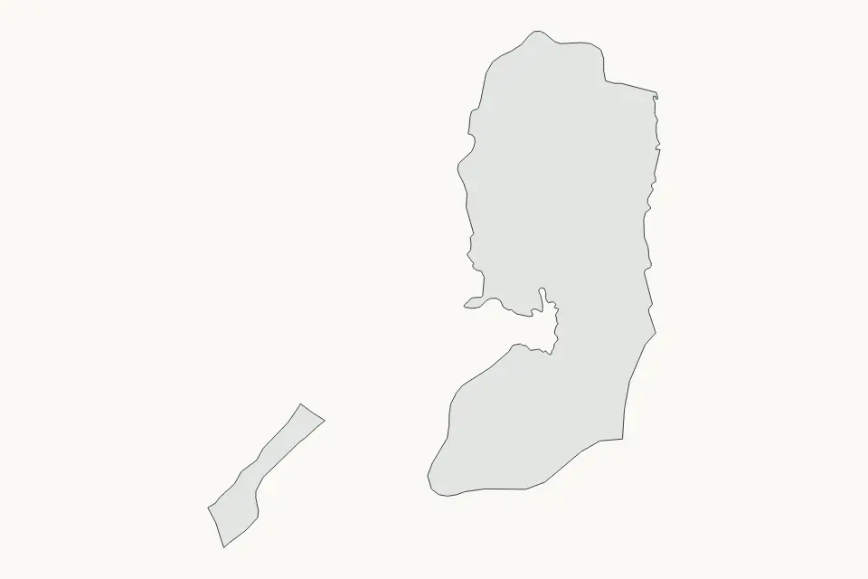 Palestine Highlight map preview