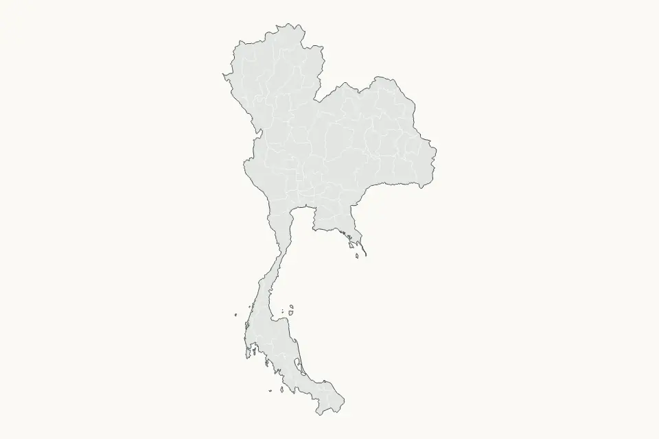 Thailand Highlight map preview