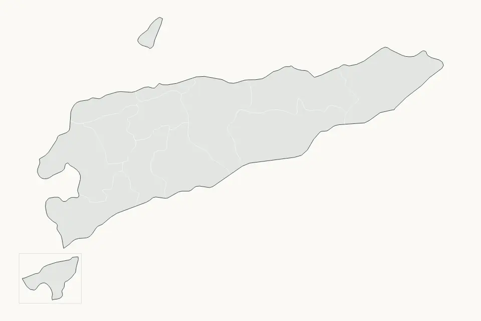 Timor-Leste Highlight map preview