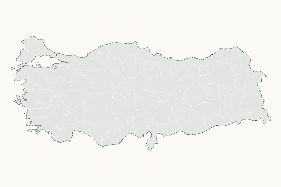 Turkey Highlight map preview
