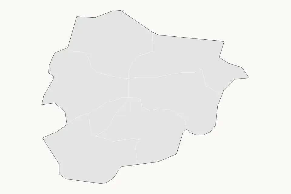 Vista previa del mapa Destacado de Andorra