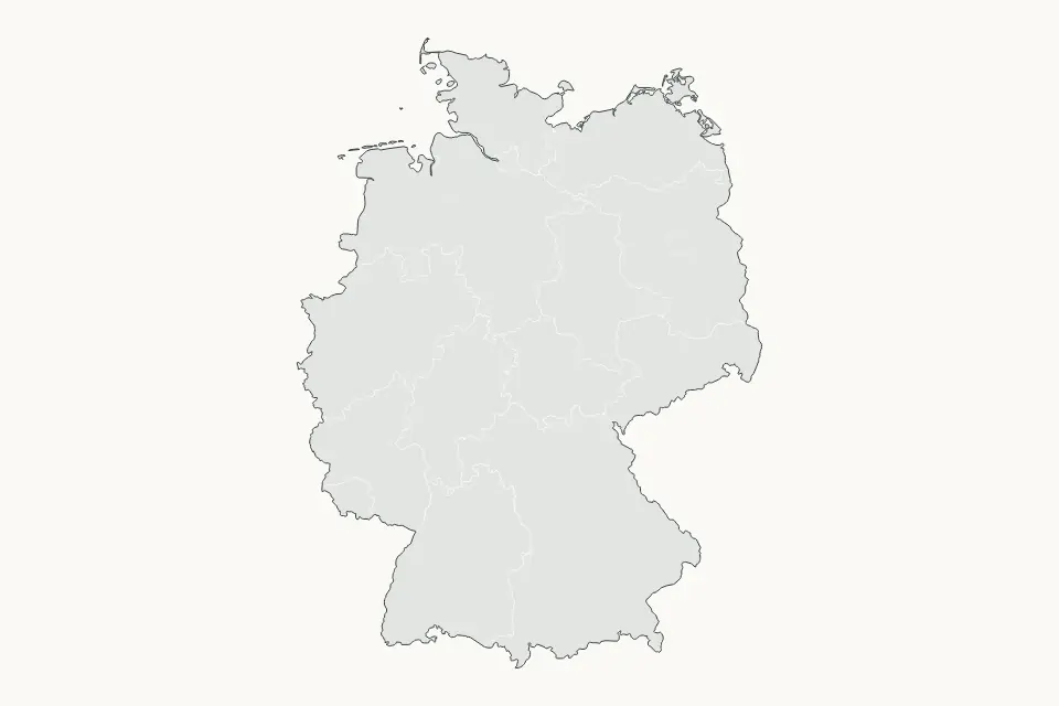 Vista previa del mapa Destacado de Germany