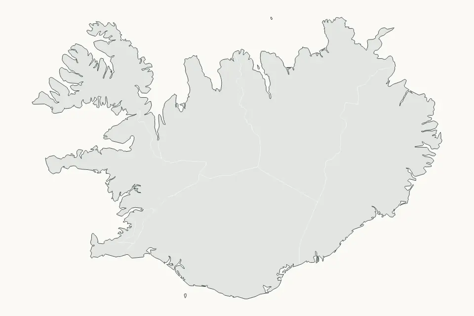 Iceland Highlight map preview