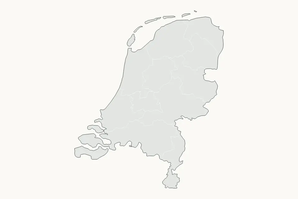 Netherlands Highlight map preview