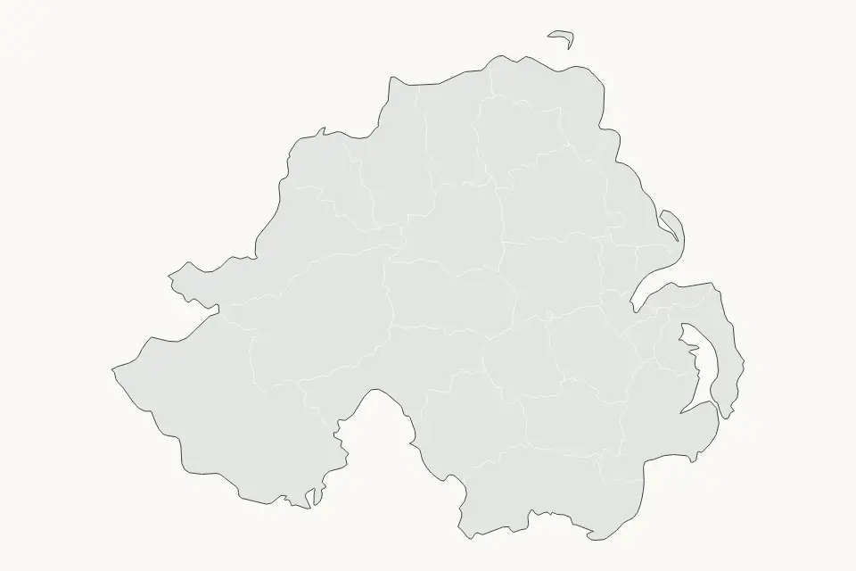 Northern Ireland Highlight map preview