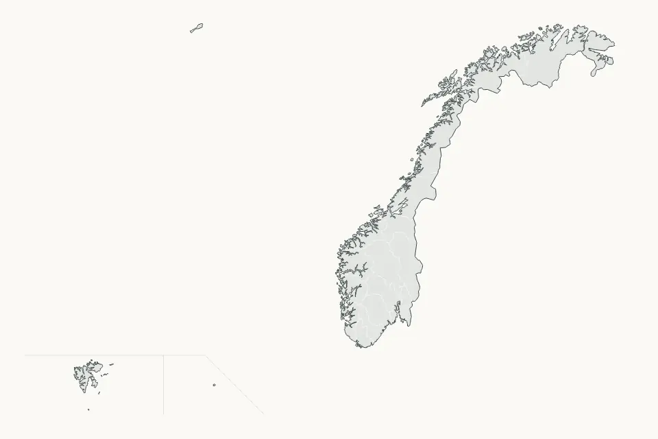 Norway Highlight map preview
