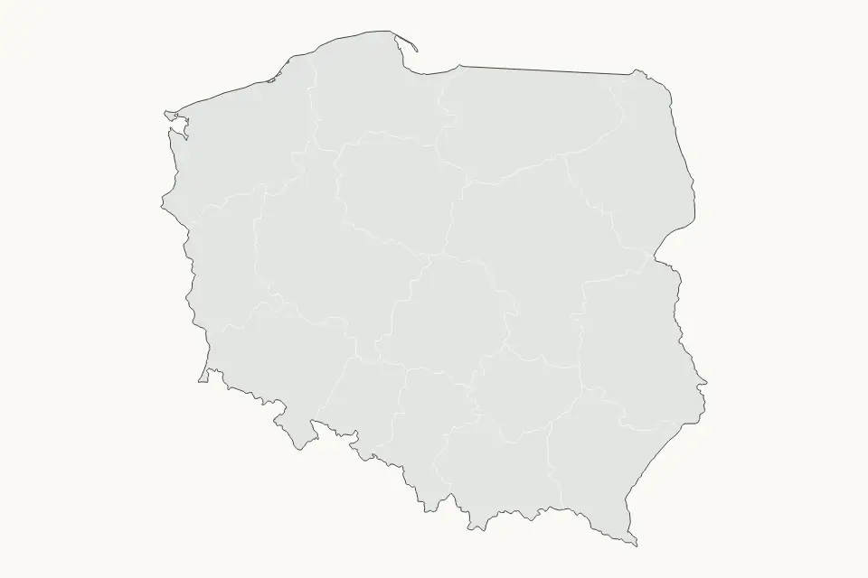 Poland Highlight map preview