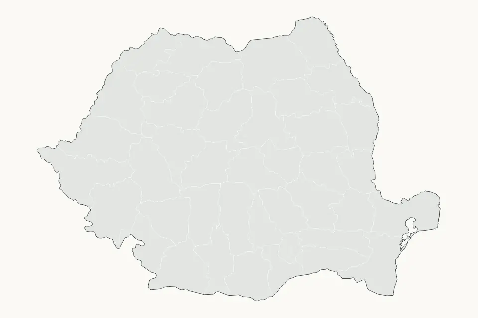 Romania Highlight map preview