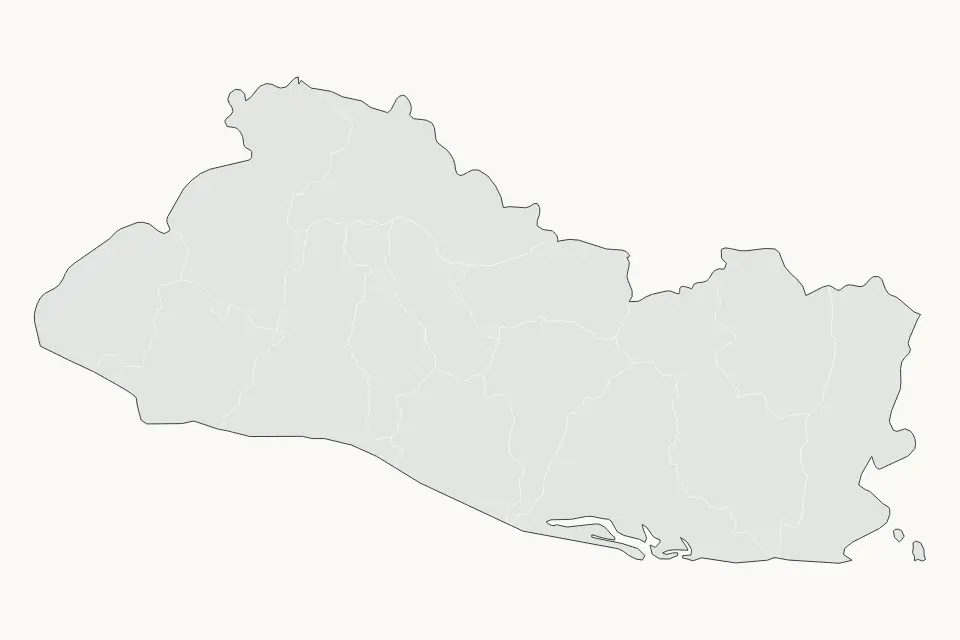 Vista previa del mapa Destacado de El Salvador