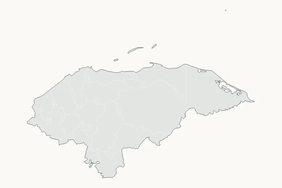 Honduras Highlight map preview