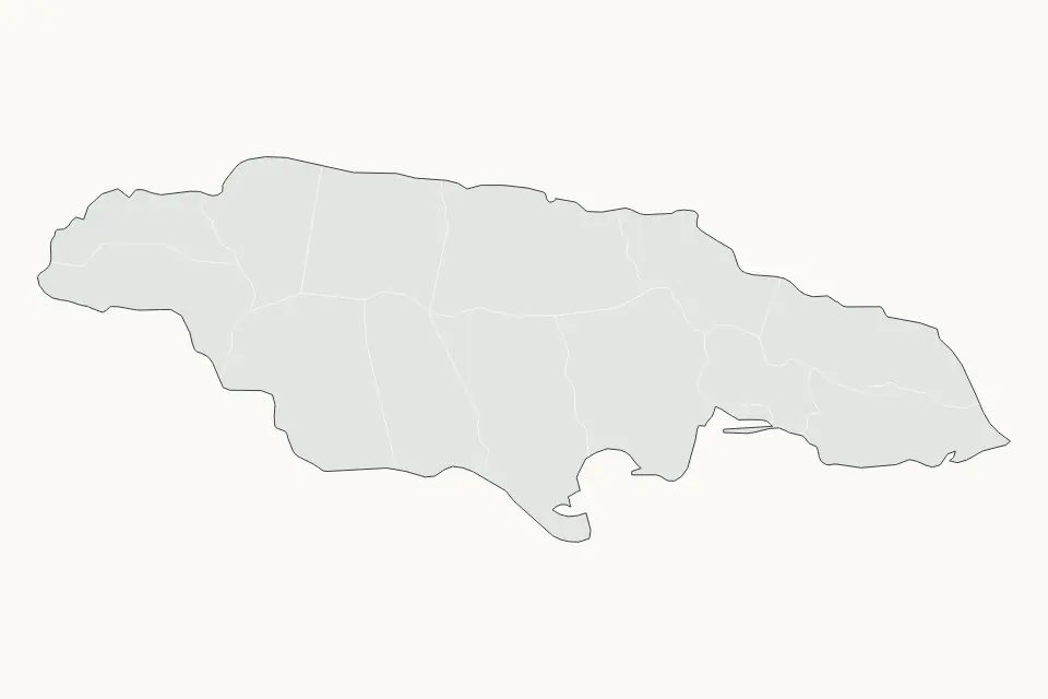 Jamaica Highlight map preview