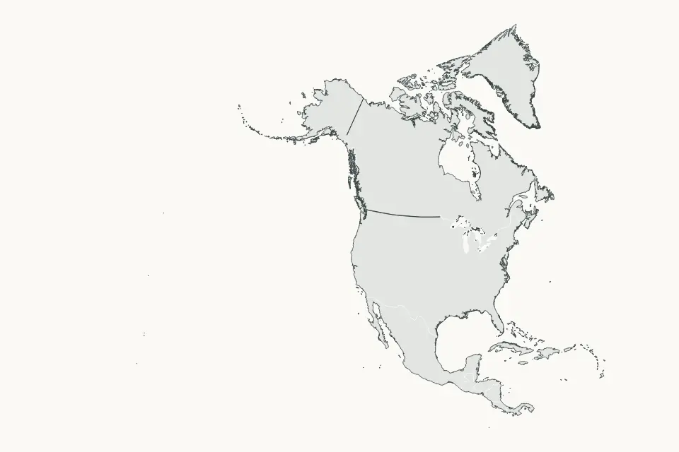 Vista previa del mapa Destacado de North America