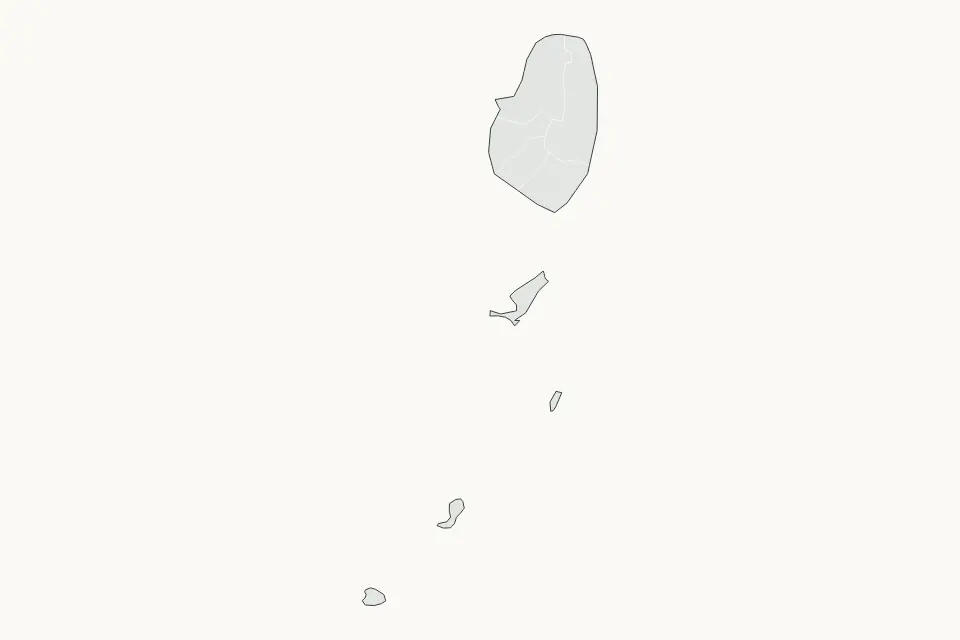 Saint Vincent and the Grenadines Highlight map preview