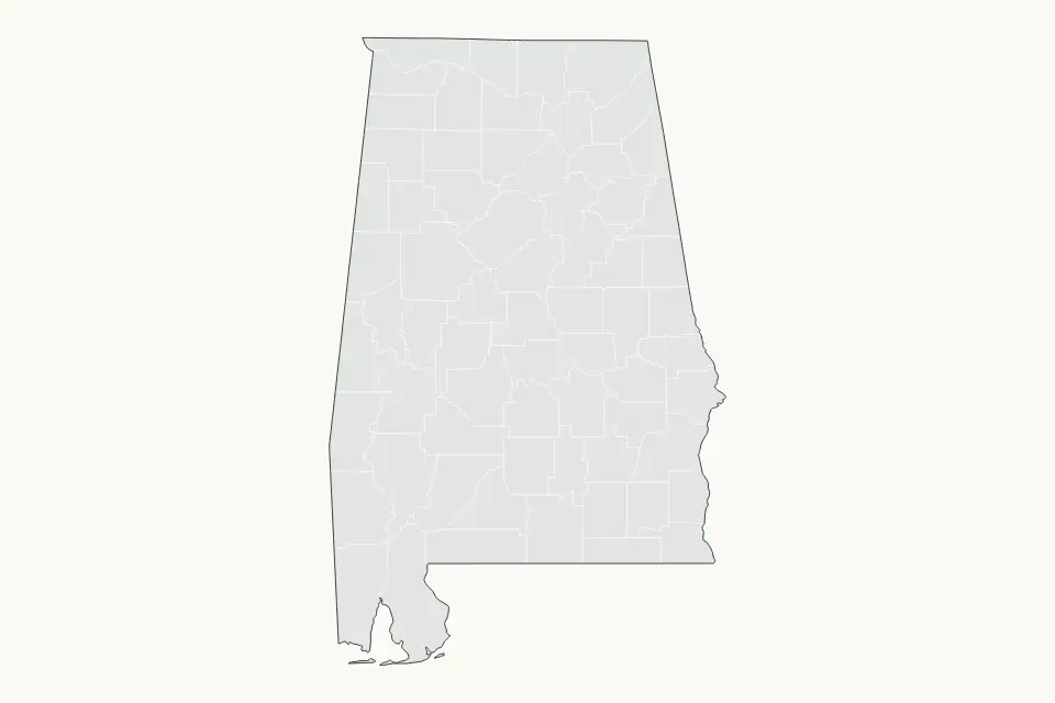 Alabama Highlight map preview