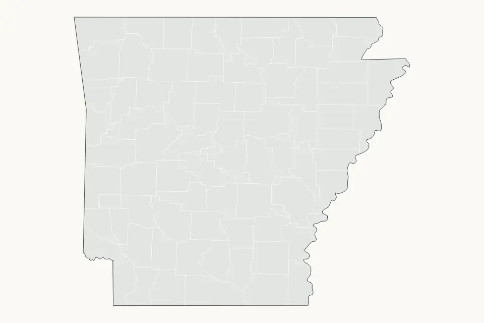 Arkansas Highlight map preview