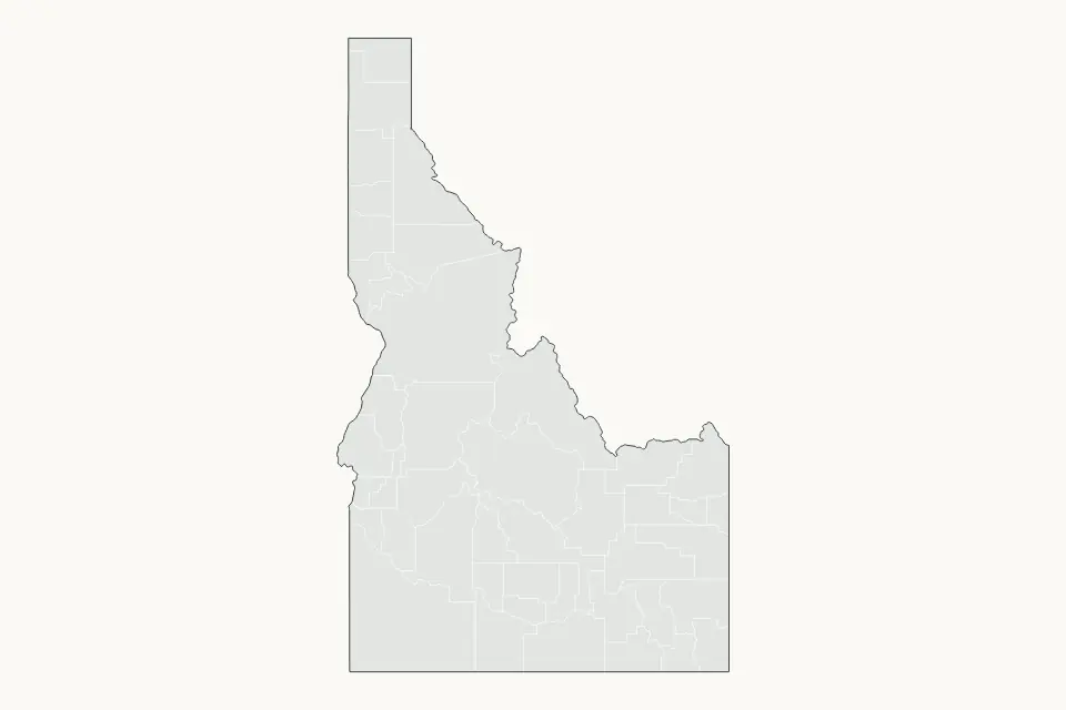 Idaho Highlight map preview