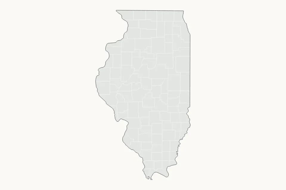 Illinois Highlight map preview