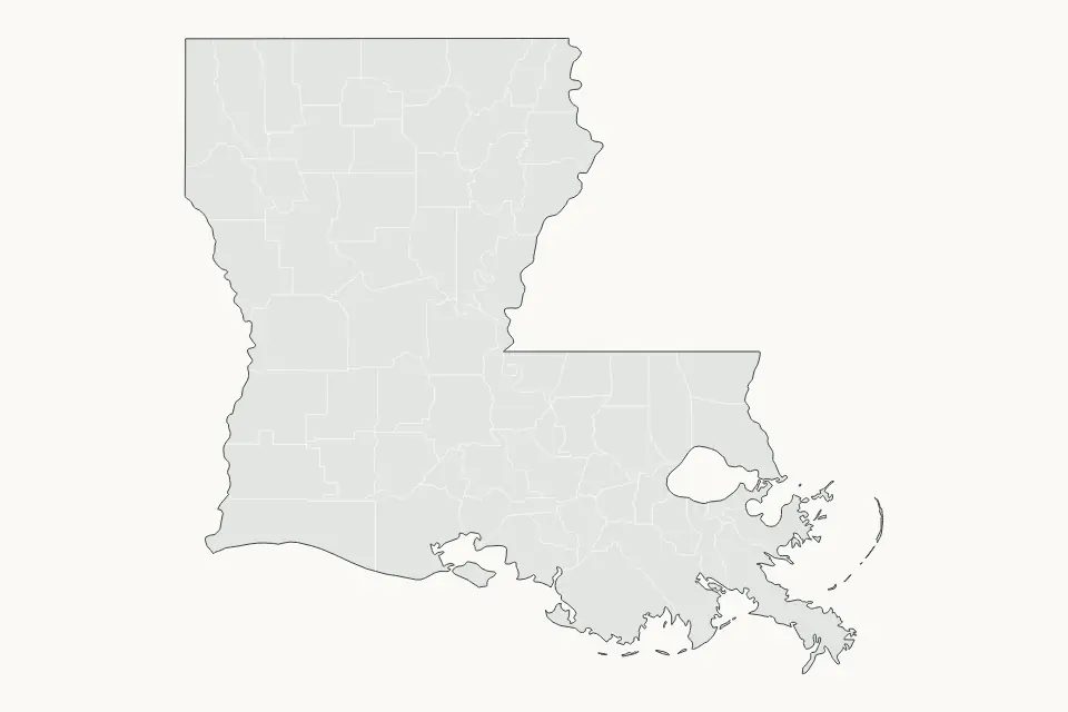 Louisiana Highlight map preview