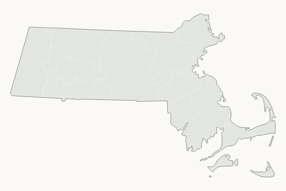 Massachusetts Highlight map preview