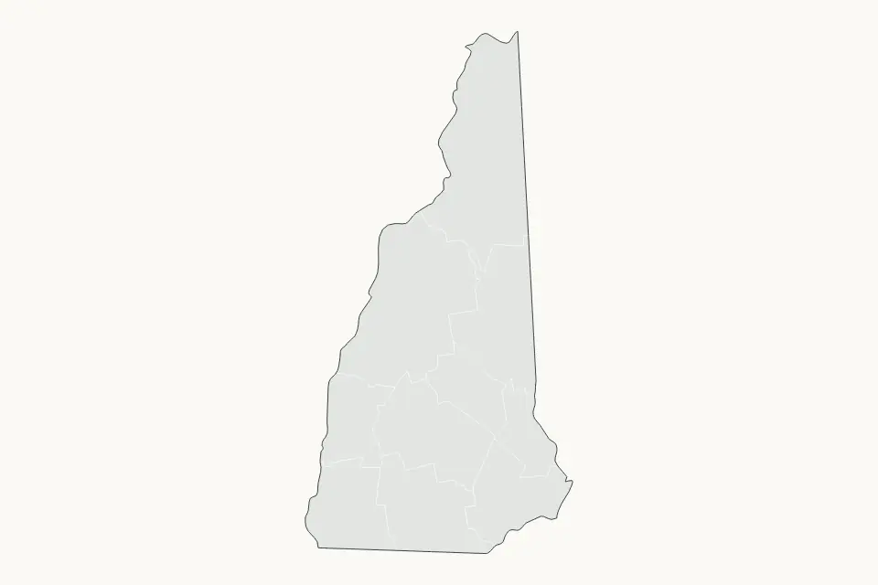 New Hampshire Highlight map preview