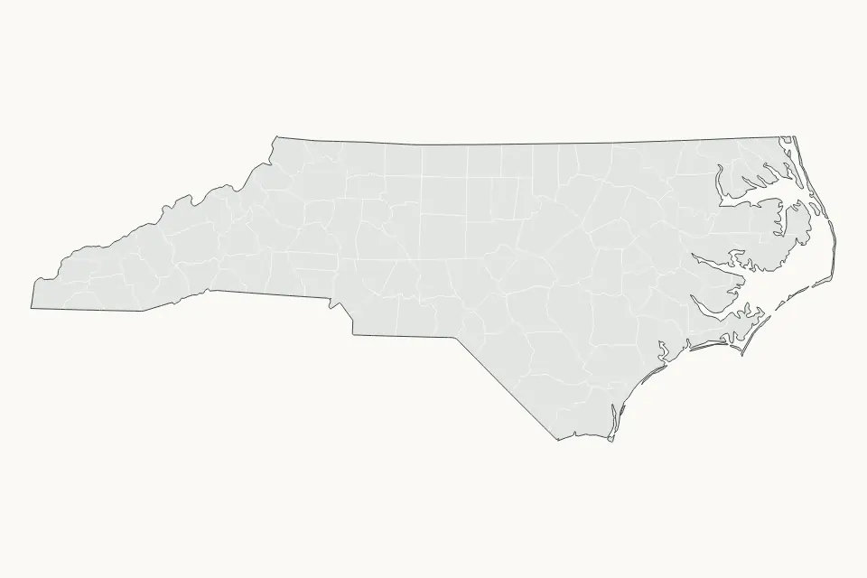 North Carolina Highlight map preview
