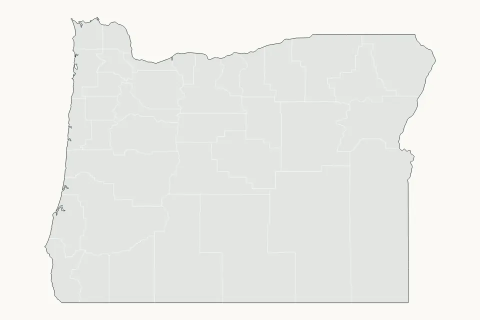Oregon Highlight map preview
