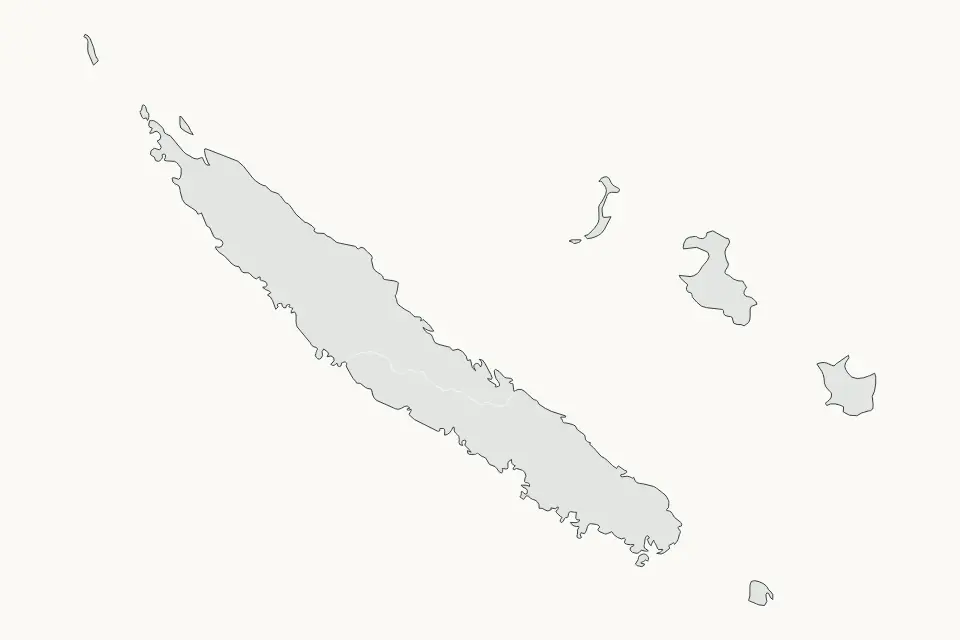 New Caledonia Highlight map preview