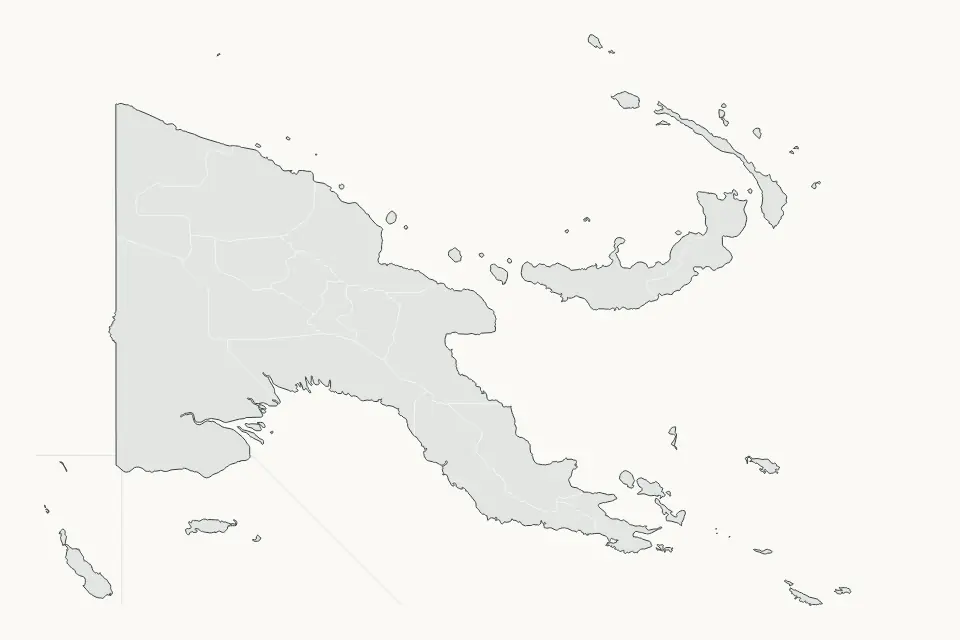 Papua New Guinea Highlight map preview
