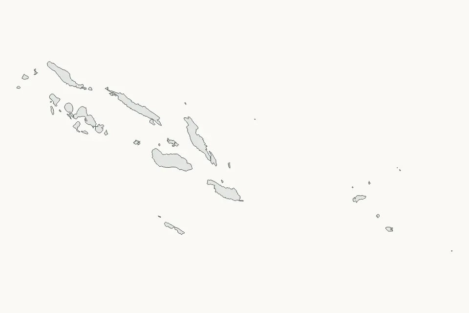 Solomon Islands Highlight map preview