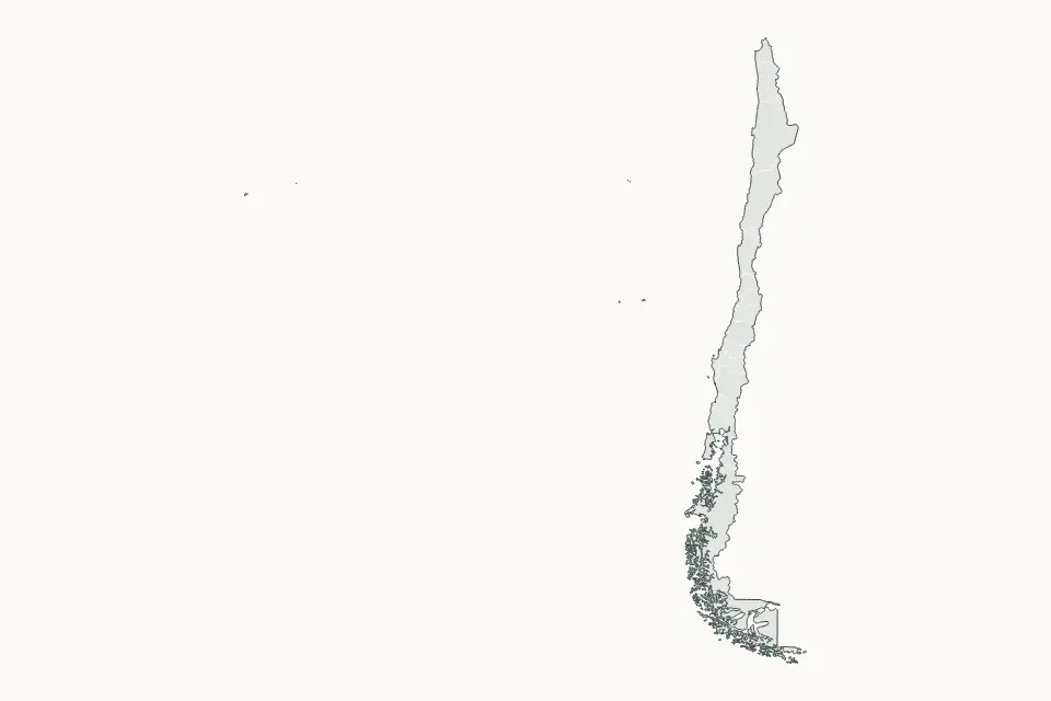 Vista previa del mapa Destacado de Chile