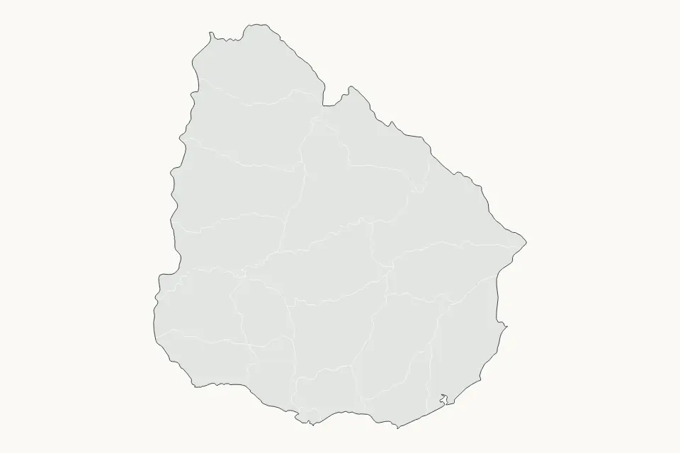 Uruguay Highlight map preview