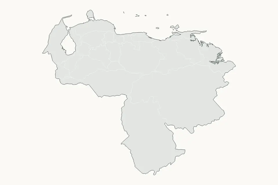 Venezuela Highlight map preview
