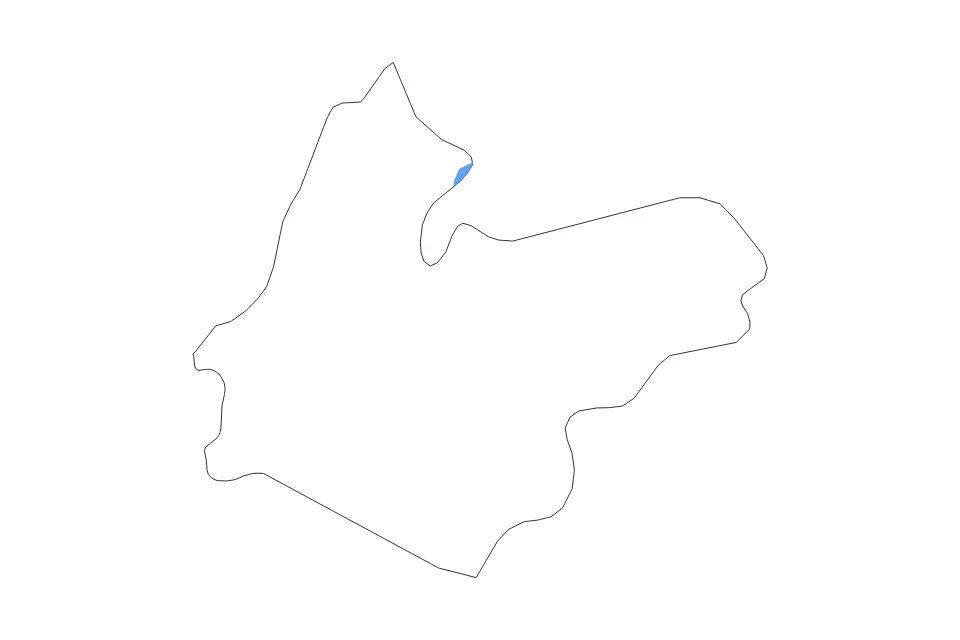 Aïn Témouchent outline map preview